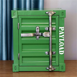 Coffee table, side table, industrial style cabinet, iron bedside table, creative bedside cabinet, small storage cabinet Aimak Store