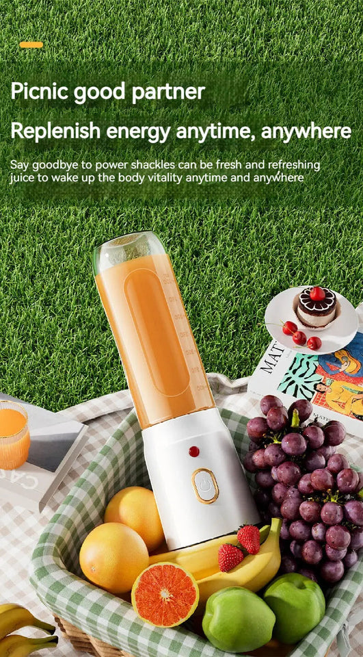 New Portable Automatic Juice Press Fruit Juice Blender USB Rechargeable Wireles Mini Juice Press Kitchen Tools Baby Food Blender Aimak Store