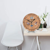 Lange & Sohne Datograph Dial Clock Wall Clock Modern 3D for Home Office Hotel Restaurant School Decoration Aimak Store