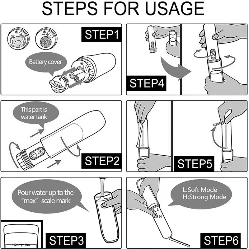 Portable Bidet Sprayer Travel Automatic Bidet Sprayer Shower Handheld Washing Pregnant Long Nozzle Accurate Large Capacity Aimak Store