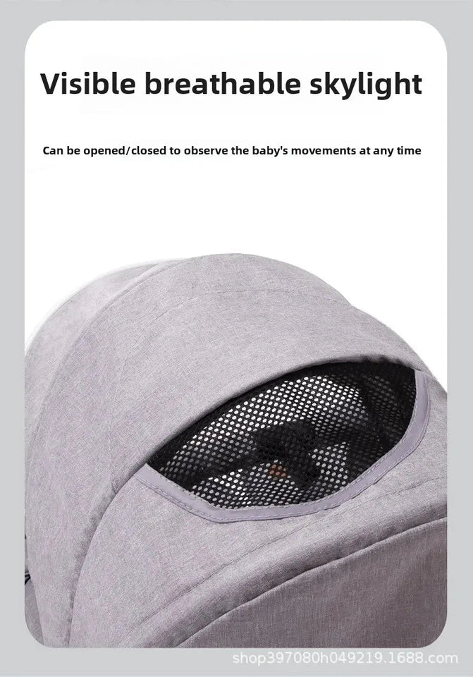 Twin Baby Stroller Can Sit and Lie Down Lightweight Stroller Two Children Outdoor Skate Baby Gods Double Seat Folding Stroller Aimak Store