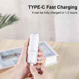 Portable Mini Fan 2000mAh USB Rechargeable 3 Speed Handheld Foldable Fan Hand Held Small Pocket Travel Fan with Handy Power Bank Aimak Store