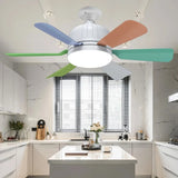 40W Socket Fan Light bombilla con ventilador de techo Smart Remote Control Ceiling Led Bulb E27 Lamp For Bedroom Living Room Aimak Store