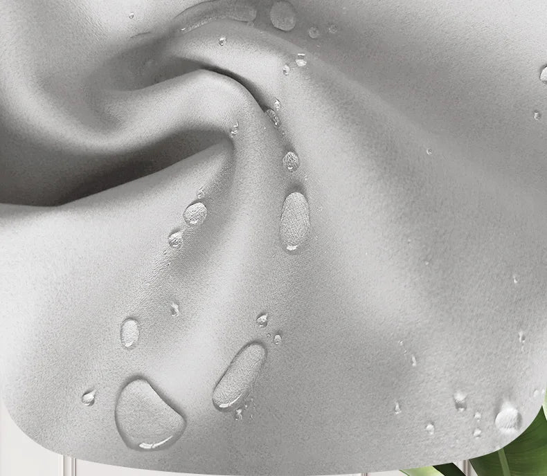 Simple and Luxurious Stackable Square Stool Enlarged and Thickened Round Stool Dirt Resistant Technology Cloth Stool Aimak Store