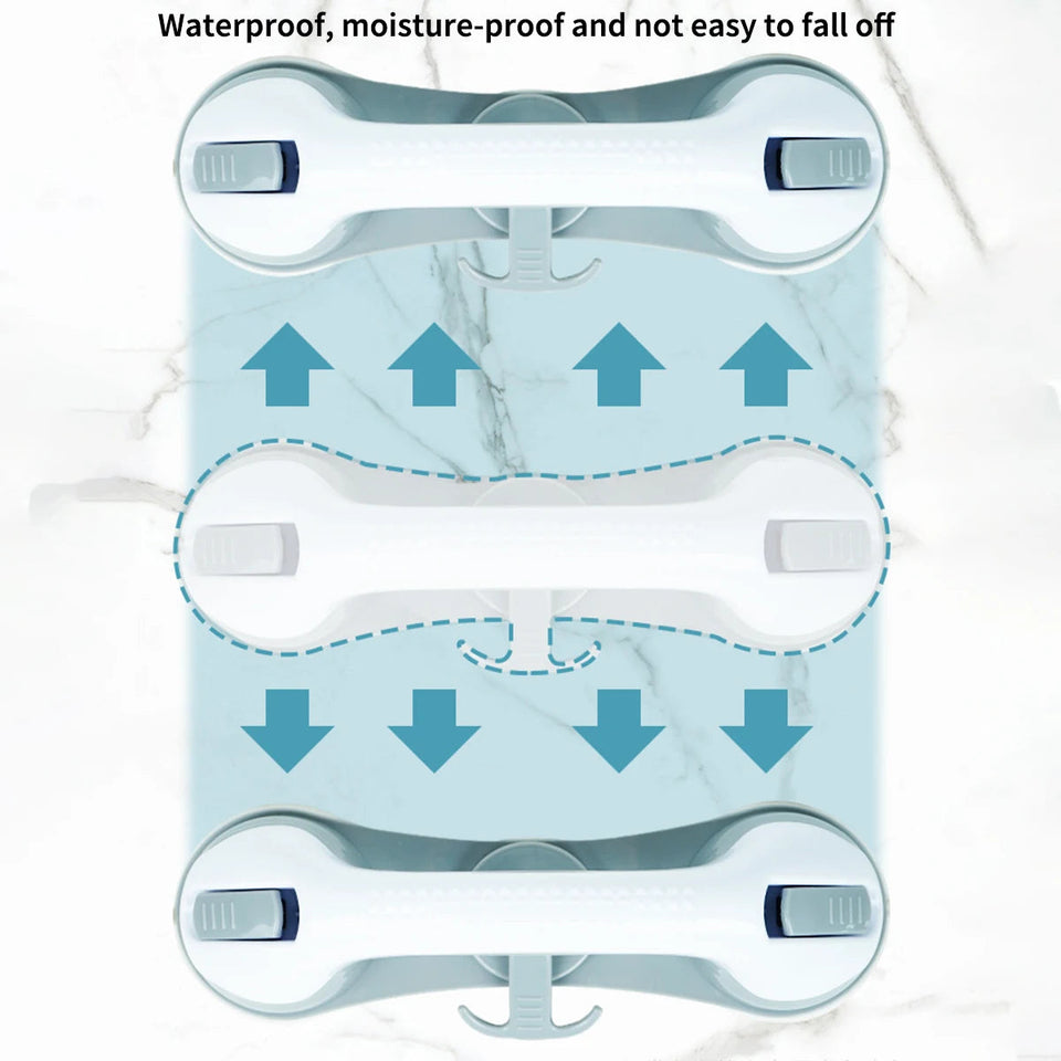 Bathroom Suction Cup Shower Handle Safety Anti Slip Handrail Support Bar For Elderly Bath Shower Accessories Grab Bar Aimak Store