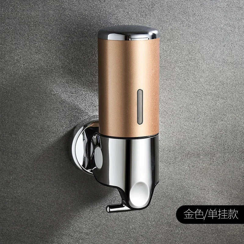 1-3pcs Wall Mounted Square Manual Liquid Soap Dispensers Shampoo Container Soap And Gel Dispenser Bathroom Accessories 500ML Aimak Store