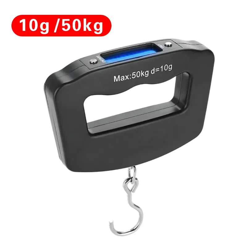50kg/10g Digital Luggage Scale Electronic Portable Suitcase Travel Weighs With Backlight Electronic Travel Hanging Scales Aimak Store