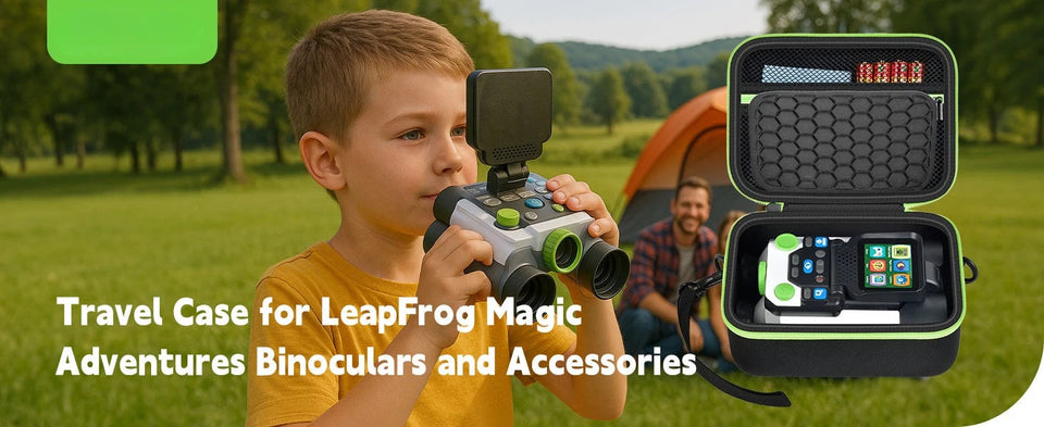 Portable Carrying Storage Bag Compatible with LeapFrog Magic Adventures Binoculars and Accessories（Bag Only） Aimak Store