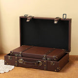 Suitcase Decoration Wood Mini Antique Style Keepsakes Small Storage Chest Aimak Store