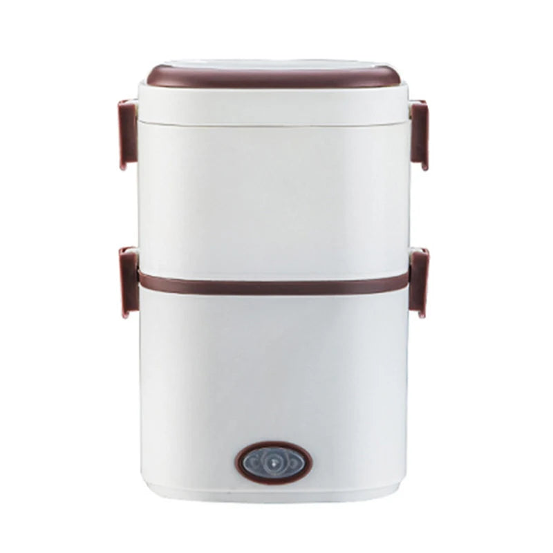 Electric Rice Cooker 220V Multi-functional Lunch Box Single/Double Layer Cooking Machine Food Steamer Food Storage Box EU Plug Aimak Store