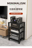 HiFi amplifier rack cabinet shock mount removable CD player video audio equipment metal tripod Desktop tripod stand speaker Aimak Store