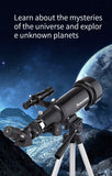 Celestron Travel Scope 70mm 70400 AZ Refractor Astronomical Telescope Portable 10-165X Zoom Monocular For Kids Beginner Gifts Aimak Store