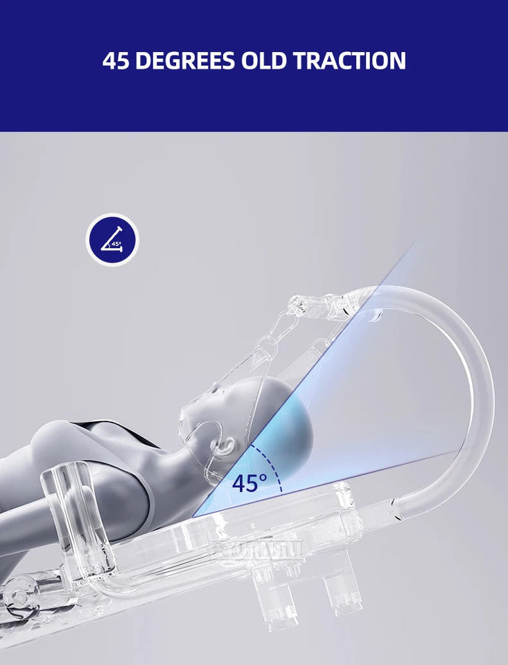 Lumbar Spine Stretcher Spinal Traction Home Height Increasing Fitness Spinal Traction Device Inverted And Soothing Bed Aimak Store