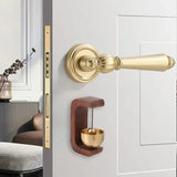 Brass Wind Chimes Wireless Doorbell Solid Wooden Doorbell Magnetic  Wireless Jingle Bell Entrance Door Bell Pendant Home Decor Aimak Store