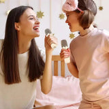 K12 Karaoke Machine Portable Bluetooth 5.3 PA Speaker System with 1-2 Wireless Microphones Home Family Singing Children's Gifts Aimak Store