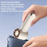 Handheld Fan Rechargeable Silent Small Handheld Fan Portable Personal Fan Quick Charging Personal Cooling Fan Small Personal Fan Aimak Store