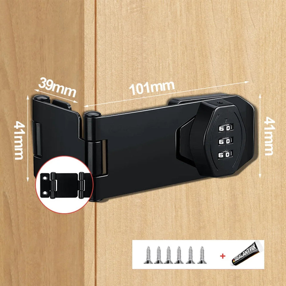 Security Digit Combination Lock 3 Digit Cabinet Password Locks Refrigerator File Cabinet Door Drawers Home Security Hardware Aimak Store