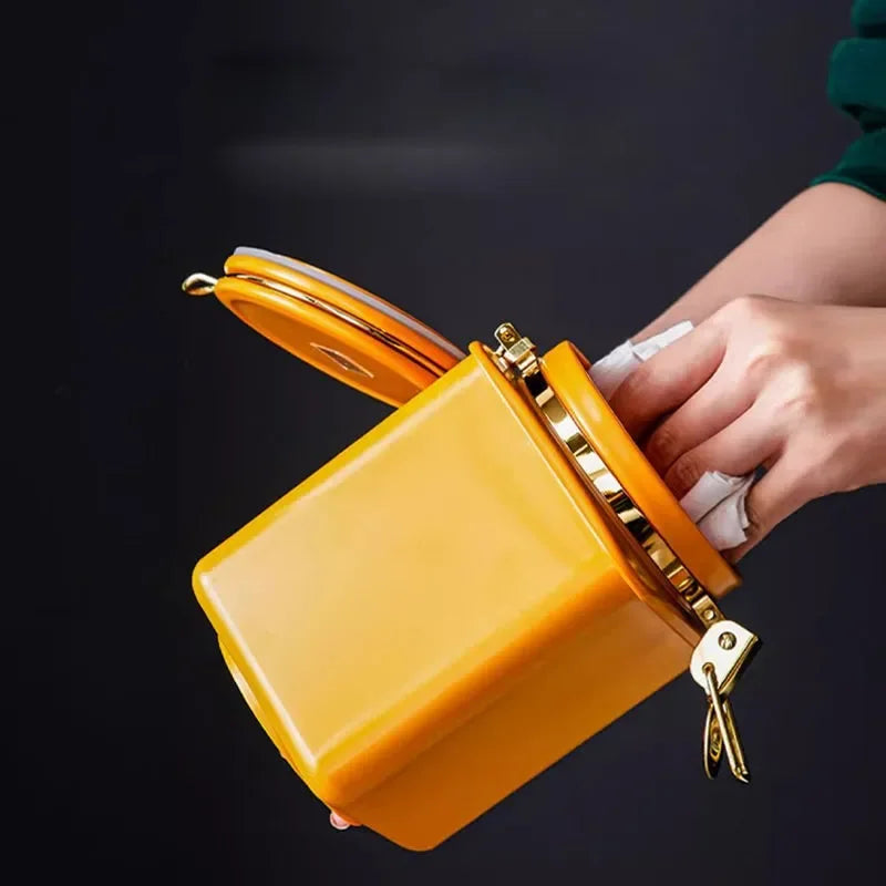 1.1L Storage Bottle Coffee Powder Sugar Container Airtight Can Holder Canister with Valve Household Food Storage Container Aimak Store