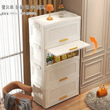 4 Floor Multifunctional Folding Storage locker Thickening Folding Wardrobe Storage Cabinet Home Folding Storage Box With Pulley Aimak Store