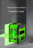 Professional Mini Laser Level Tool 2 Lines Green Laser Self-leveling Leveling Horizontal Vertical Cross Laser Levers Machine Aimak Store