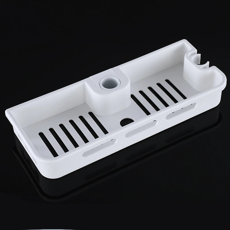 Bathroom Shower Storage Rack Organizer No Drilling Lifting Rod Shower Head Holder Shower Gel Shampoo Tray Holder Pole Shelves Aimak Store