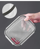Multipurpose Refrigerator Storage Container with Drain Basket Crisper and Storage Box for Fruits Vegetables Aimak Store