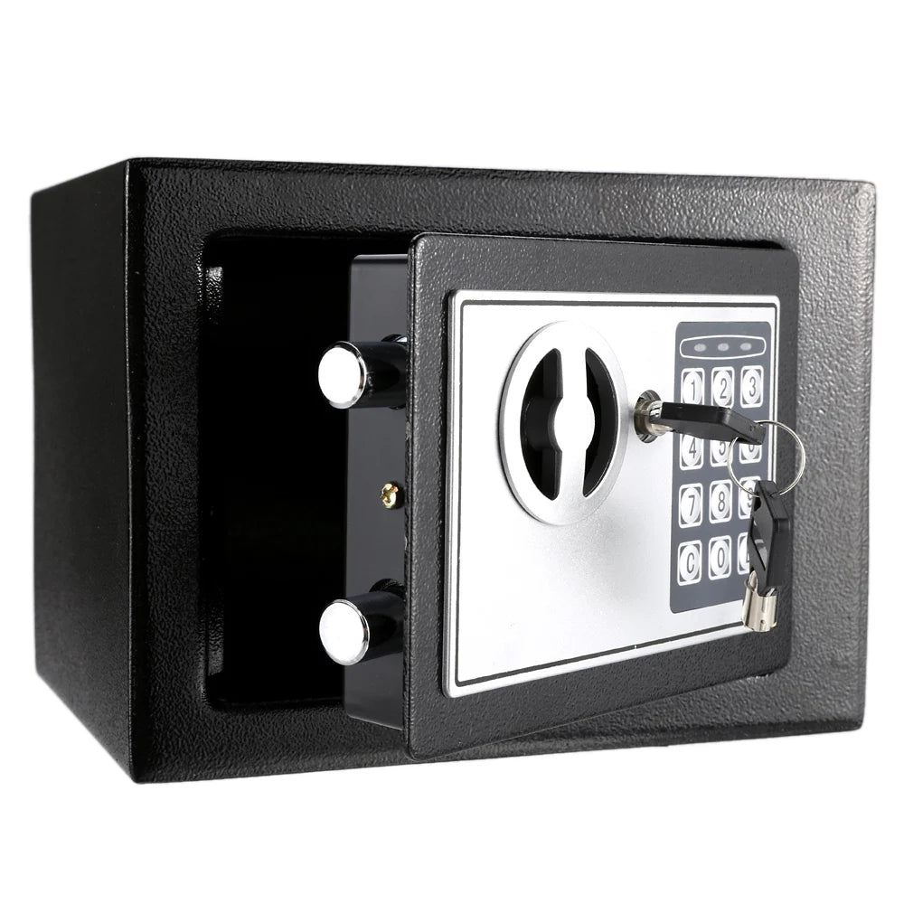 Electronic Digital Keypad Lock  Security Box All Steel for Home  fireproof file cabinet fireproof lock box small Aimak Store