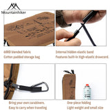 Mountainhiker camping portable folding stool ultra-light aluminum alloy storage chair mini fishing chair picnic light furniture Aimak Store