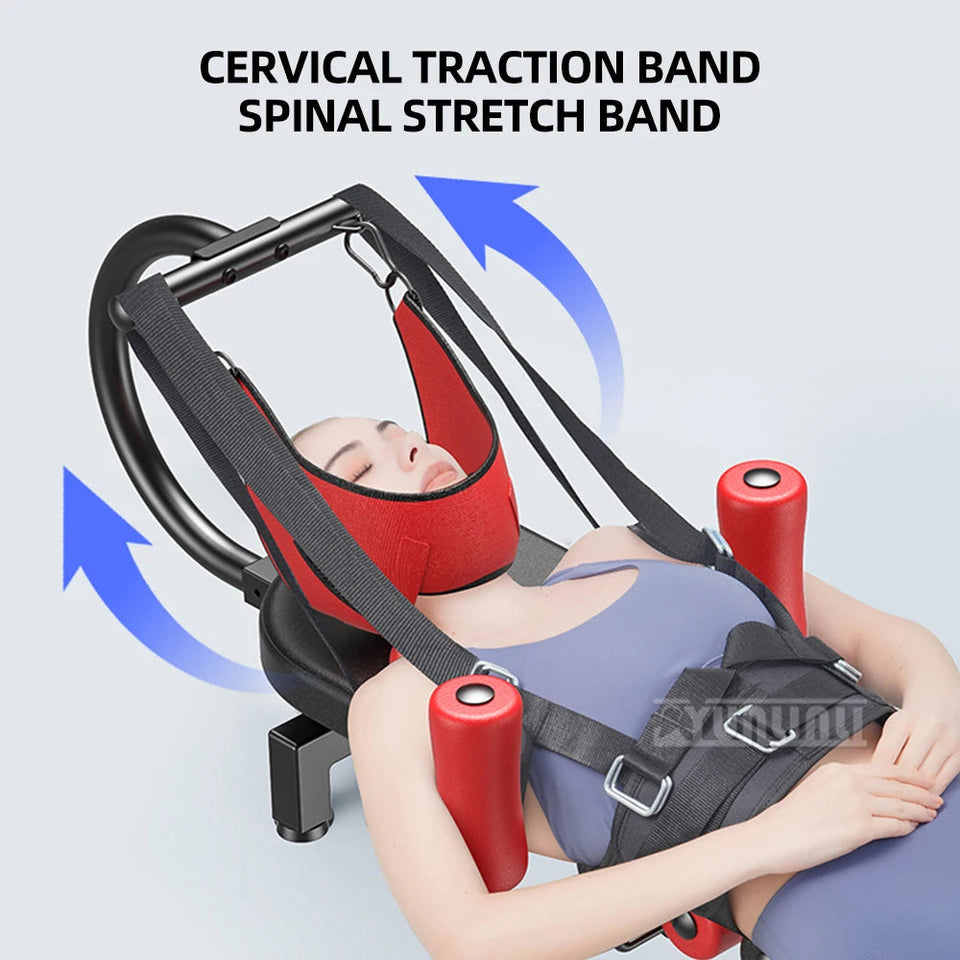 Lumbar Spine Stretcher Spinal Traction Home Height Increasing Fitness Spinal Traction Device Inverted And Soothing Bed Aimak Store