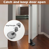 1 set of household silent, punch-free, invisible floor-mounted door stoppers, suitable for bathrooms and bedrooms Aimak Store