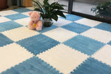 30*30CM Soft Plush Children Kids Rug Play Mat Puzzle Carpet Warm Playmat Interlocking Exercise Tiles Floor Carpet Decoration Mat Aimak Store