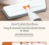 Spray Mop Broom Set Magic Flat Mops For Floor Home Cleaning Tool Brooms Household With Reusable Microfiber Pads Rotating Mop Aimak Store