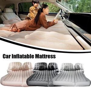 68.9*51.2in Portable Car Inflatable Camping Mattress With Pillows Air Pump Auto Air Bed Mattress SUV Sleeping Pad Tools Aimak Store