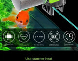 Cool Automatic Fish Feeder Digital Fish Tank Aquarium Electrical Plastic Timer Feeder Food Feeding Dispenser Tool Fish Feeder Aimak Store