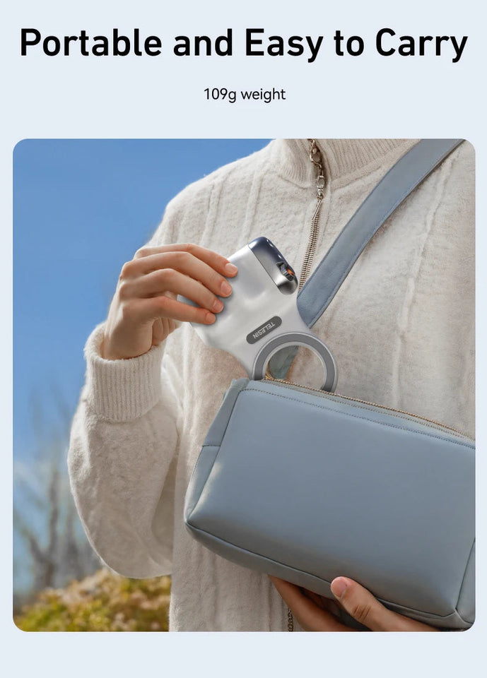 TELESIN Magnetic Phone Camera Shoot Hand Grip Phone Holder Shooting Aid Remote Control Handle for Iphone HUAWEI SAMSUNG Phone Aimak Store