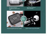 Adjustable Shower Head 3 Mode Rainfall Shower Large Flow Showerhead High Pressure Water Saving Shower Mixer Bathroom Accessories Aimak Store