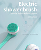 Multifunction Detachable Electric Bath Brush 5in1 Facial Cleansing Skin Grinding Back Rubbing Long Handle Massage Shower Brush Aimak Store