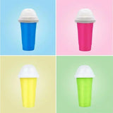 Smoothies Cup Ice Cream Maker Quick-Frozen Silicone Squeeze Cup DIY Milkshake Slush Cups Milkshake Bottle Smoothie Slush Makers Aimak Store