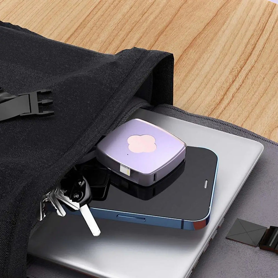 2000mAh Power Bank Portable Power Station With Lanyard External Battery Charger For IOS Lightweight Phone Charging Power Bank Aimak Store