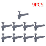 10-1pcs Door Suction Cup Thickened Wall Protectors Waterproof Reusable Door Handle Cover Punch Free Doorknob Buffer Silicone Cap Aimak Store