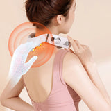 Multifunctional Electric Pulse Massager Physical Massager Shoulder And Neck Cold And Warm Neck Protector Cervical Spine Massager Aimak Store