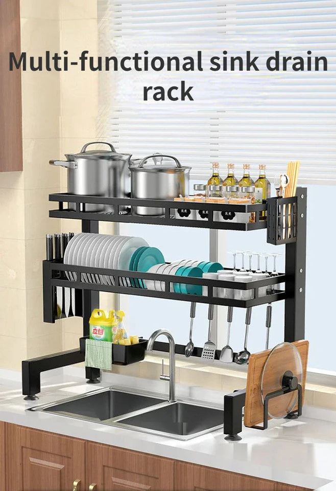 Drain Bowl Rack Table Top Bowl and Tray Storage Rack Sink Sink Drainage Dish Rack Kitchen Accessories Organizer Kitchen Tools Aimak Store