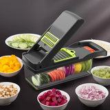 14/16 in 1 kitchen vegetable slicer, household multifunctional vegetable slicer, potato slicer, slicer, salad slicer, and slicer Aimak Store