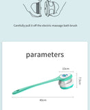 Multifunction Detachable Electric Bath Brush 5in1 Facial Cleansing Skin Grinding Back Rubbing Long Handle Massage Shower Brush Aimak Store