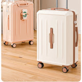 KO-KU 2024 Suitcase Set Female 20 Inch Boarding Suitcase USB/Type-C Port Water Cup Holder 26/28 inch Male Large Capacity Luggage Aimak Store