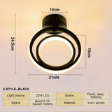 LED Ceiling Light Modern Aisle Ceiling Lamp Indoor Hallway Lighting Small Surface Mounted Fixtures Bedroom Balcony Office Lights Aimak Store