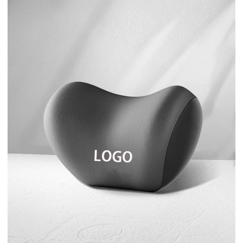 For Volvo R DESIGN  Car Memory Foam Neck Pillow Lumbar Cushion To Relieve Cervical Fatigue Car Headrest Cushion Aimak Store