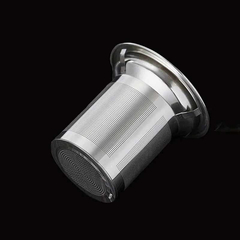 Heat Resistant Glass Teapot With Stainless Steel Coffee Infuser Heated Container Tea Pot Good Clear Kettle Square Filter Baskets Aimak Store