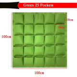 NEW Wall Hanging Pockets Planting Bags Flower Pot Home Garden Grow Bag Garden Planter Vertical Suculentas Plant Pot Home Decor Aimak Store