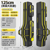 YUZHIYUAN 2025 New Fishing Rod Bag Lightweight Waterproof Wear-resistant Sea Rod Bag Special Fishing Big Belly Storage Bag Aimak Store